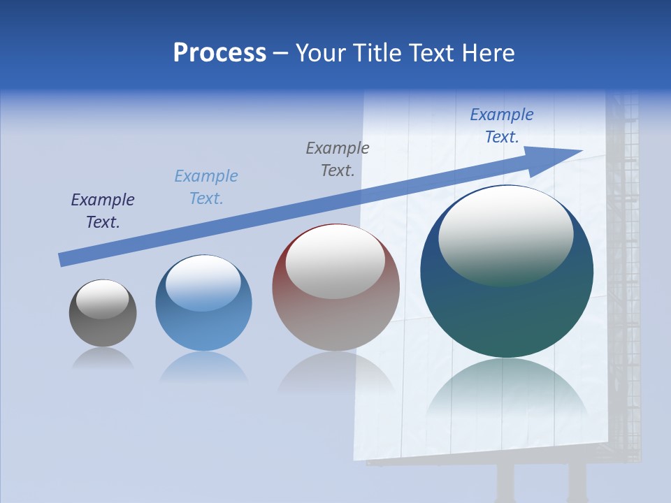 Sky Promotion Art PowerPoint Template