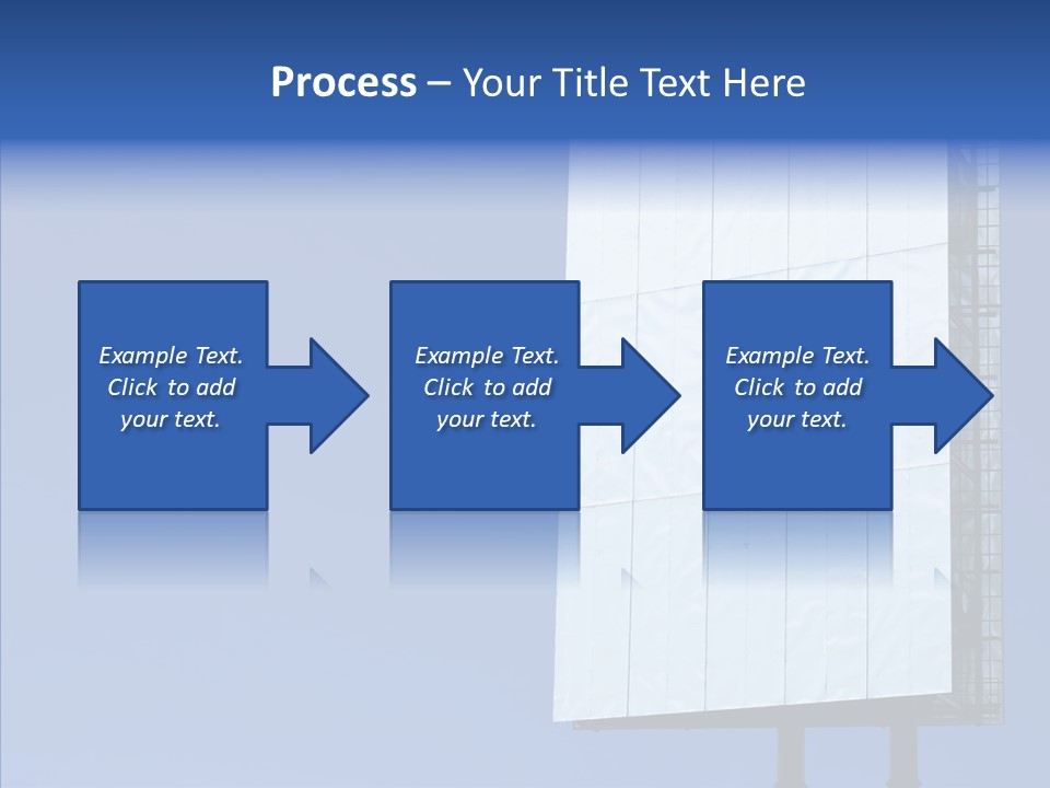 Sky Promotion Art PowerPoint Template