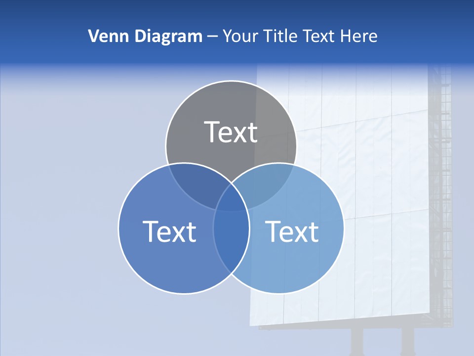 Sky Promotion Art PowerPoint Template