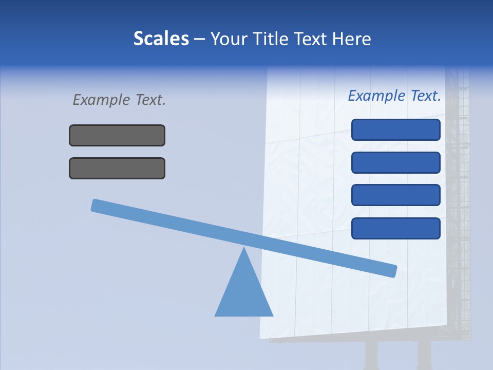 Sky Promotion Art PowerPoint Template