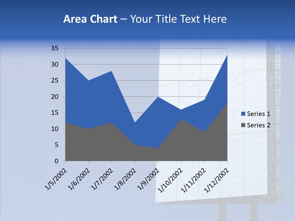 Sky Promotion Art PowerPoint Template