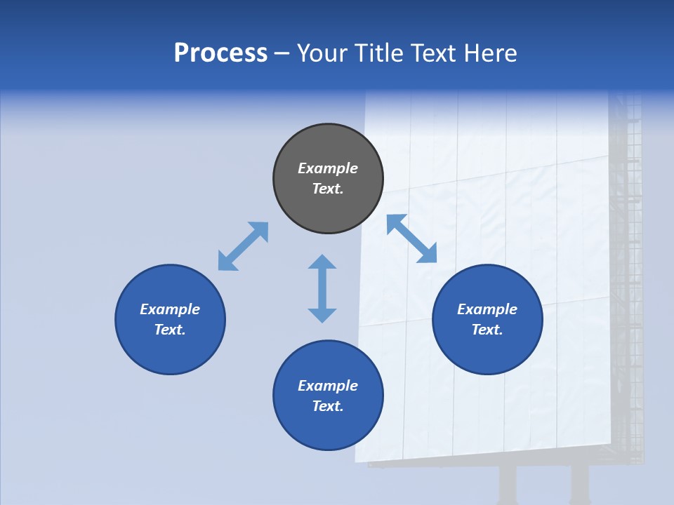 Sky Promotion Art PowerPoint Template