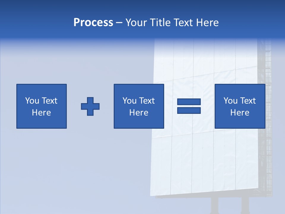 Sky Promotion Art PowerPoint Template