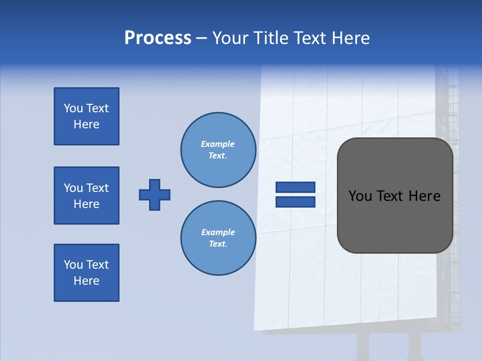 Sky Promotion Art PowerPoint Template