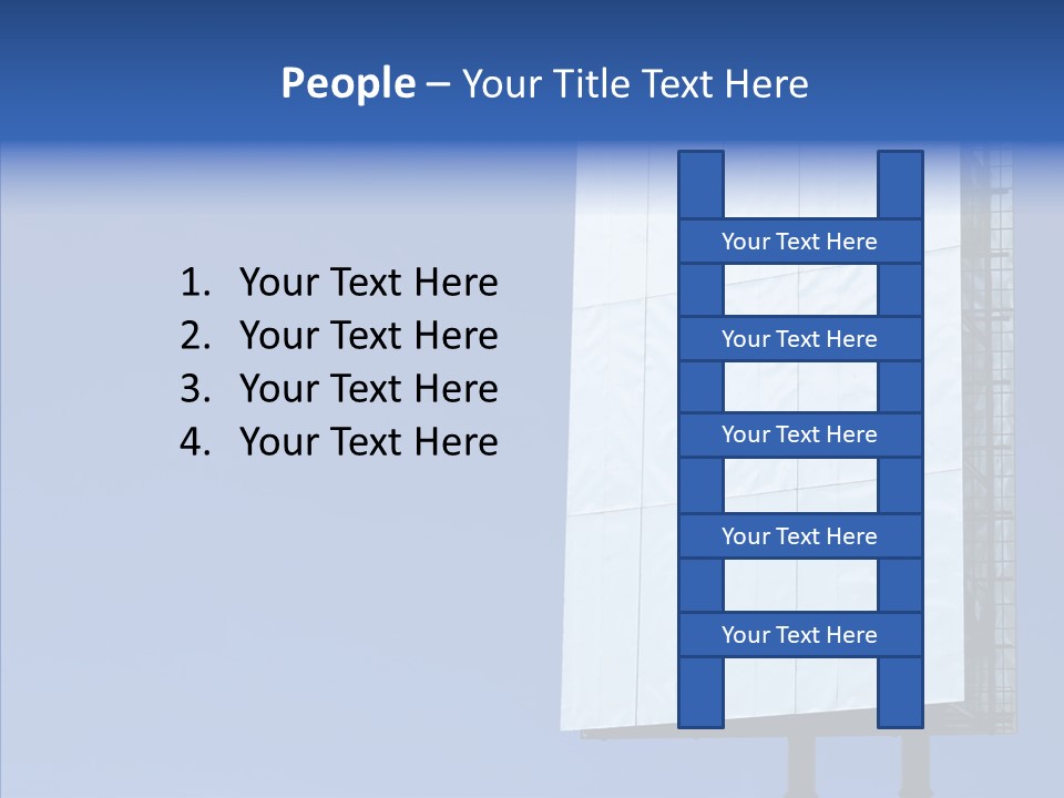 Sky Promotion Art PowerPoint Template