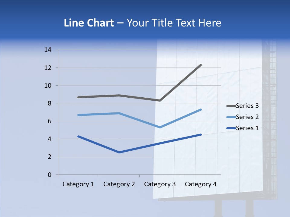 Sky Promotion Art PowerPoint Template