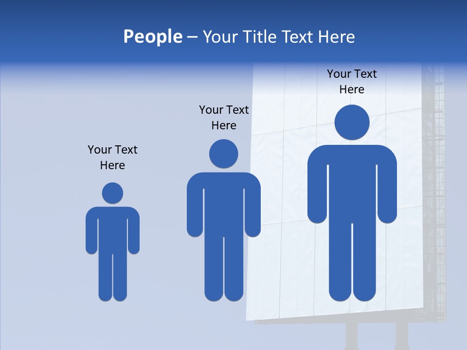 Sky Promotion Art PowerPoint Template