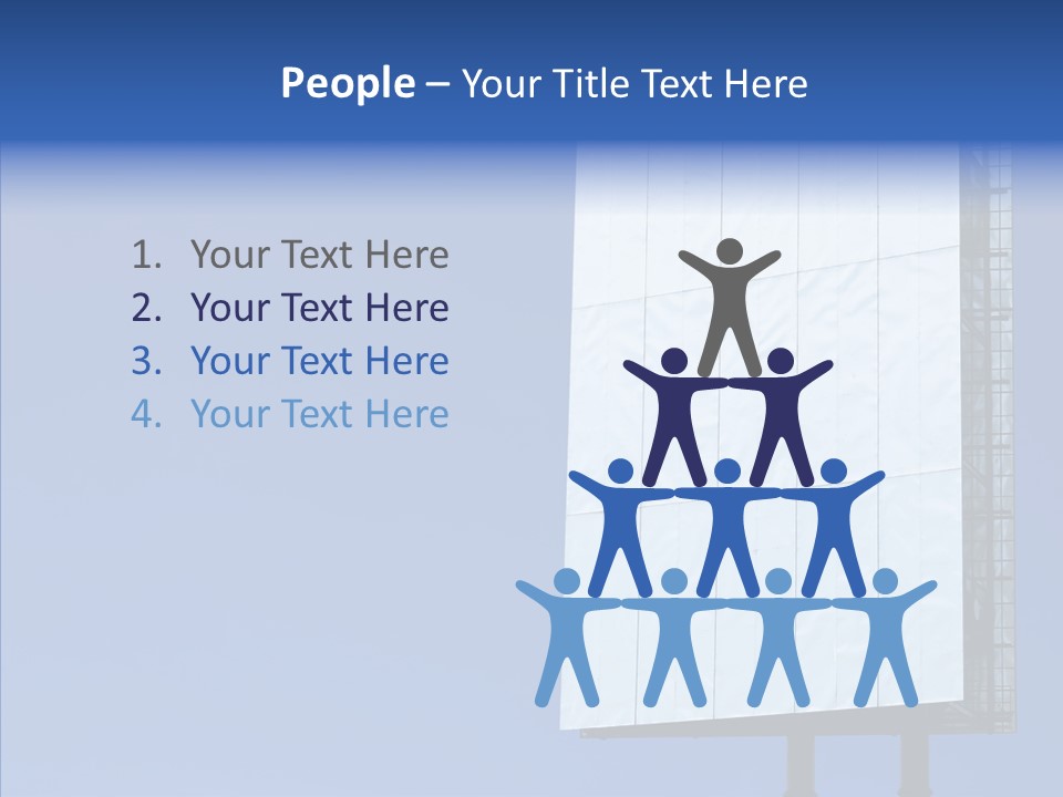 Sky Promotion Art PowerPoint Template