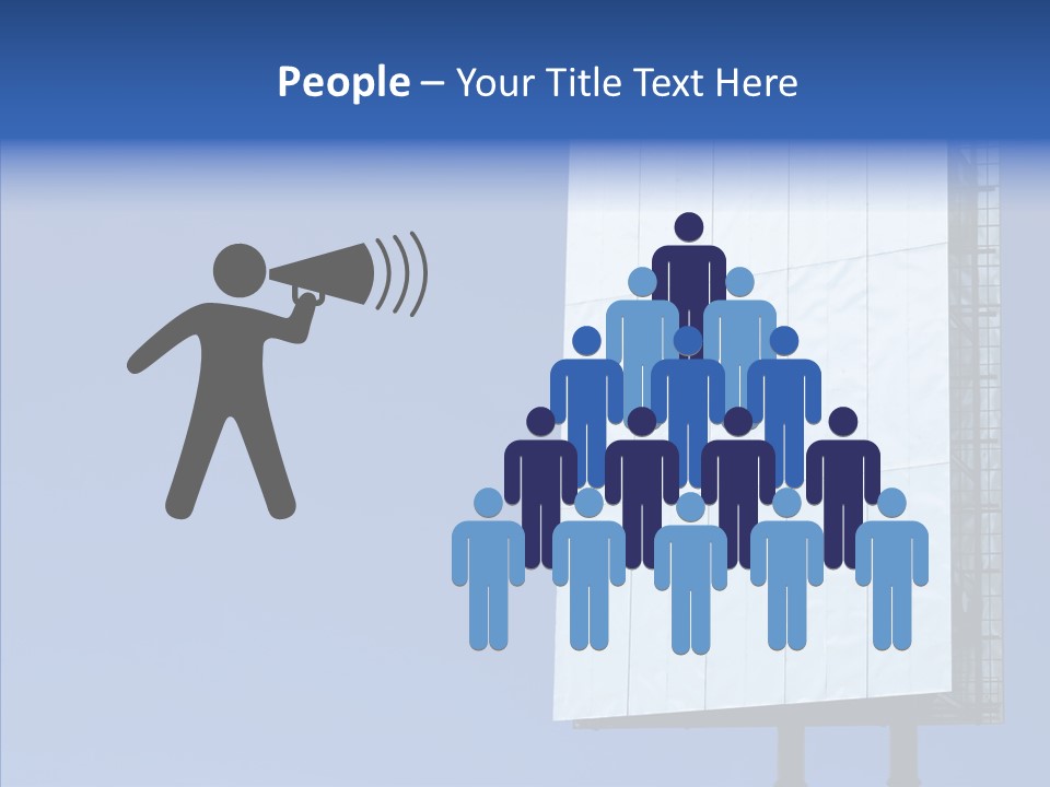 Sky Promotion Art PowerPoint Template