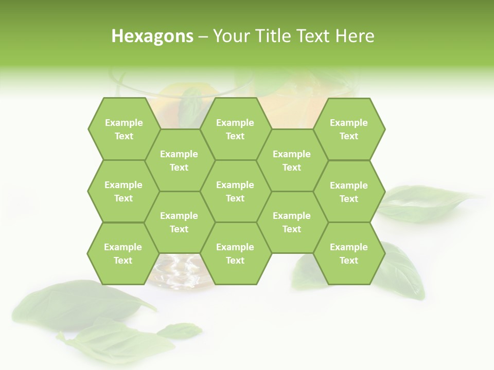 Refreshment Lime Fruit PowerPoint Template