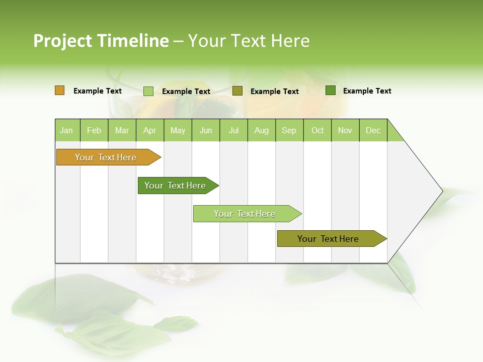 Refreshment Lime Fruit PowerPoint Template
