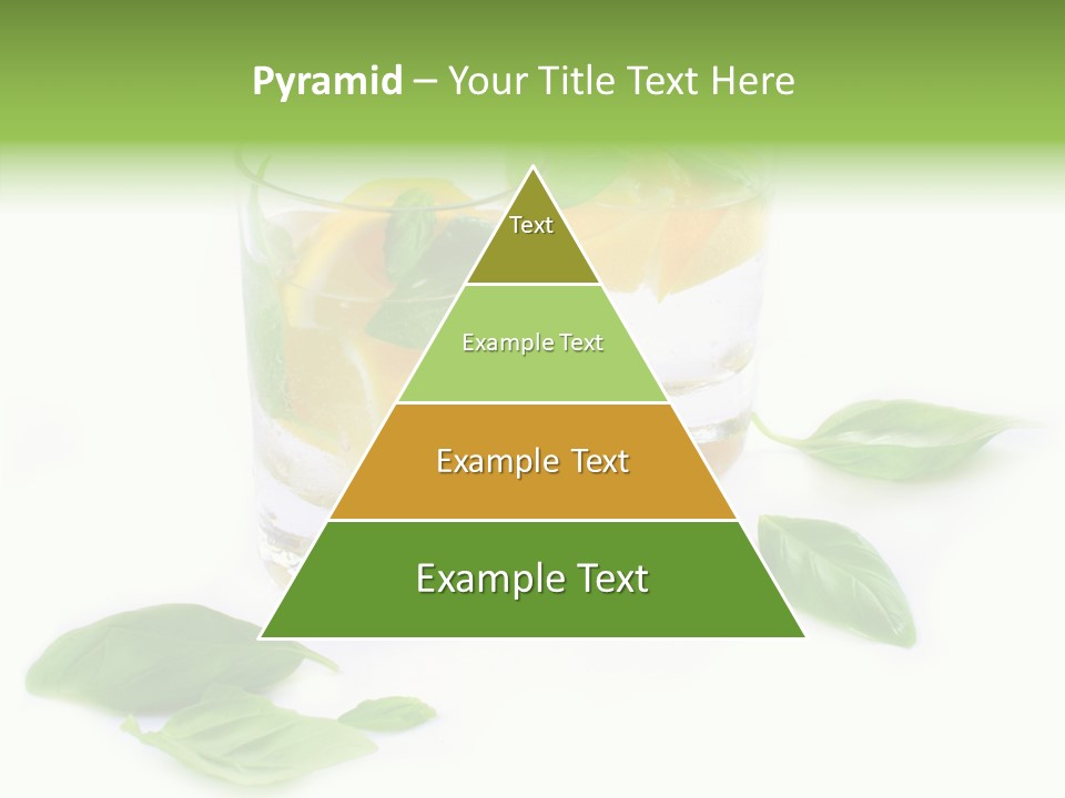 Refreshment Lime Fruit PowerPoint Template