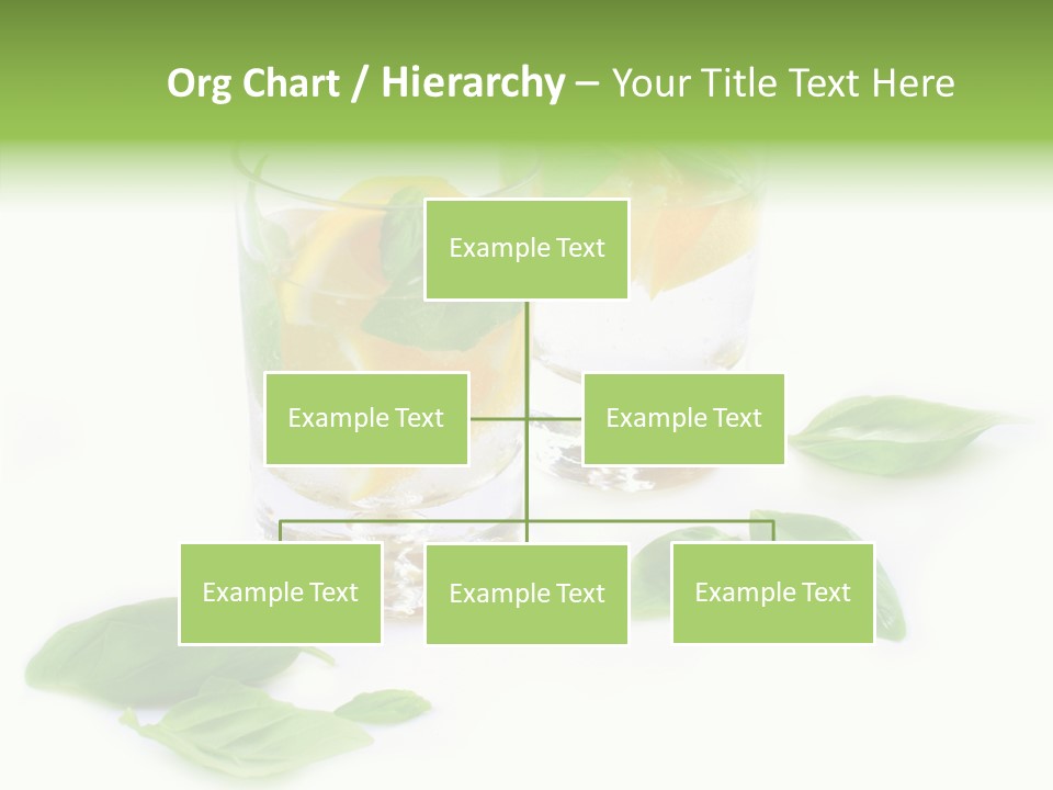 Refreshment Lime Fruit PowerPoint Template