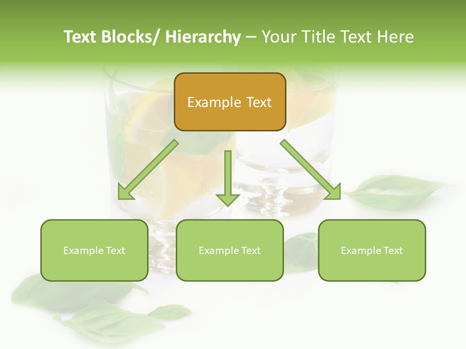 Refreshment Lime Fruit PowerPoint Template