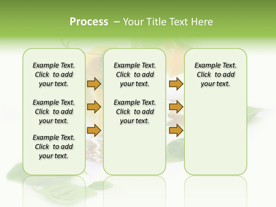 Refreshment Lime Fruit PowerPoint Template