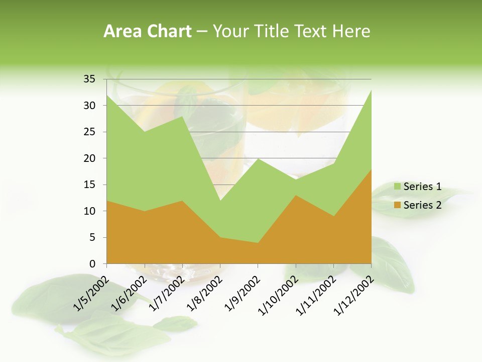 Refreshment Lime Fruit PowerPoint Template