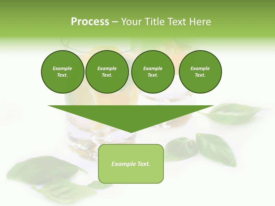 Refreshment Lime Fruit PowerPoint Template