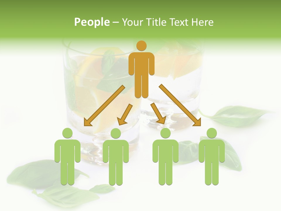 Refreshment Lime Fruit PowerPoint Template