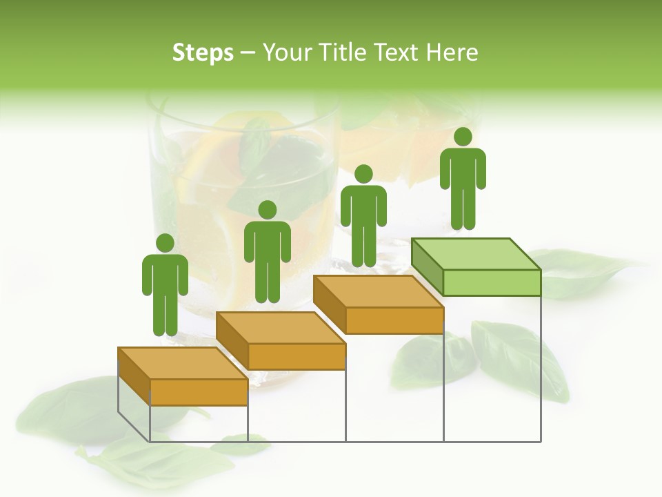 Refreshment Lime Fruit PowerPoint Template