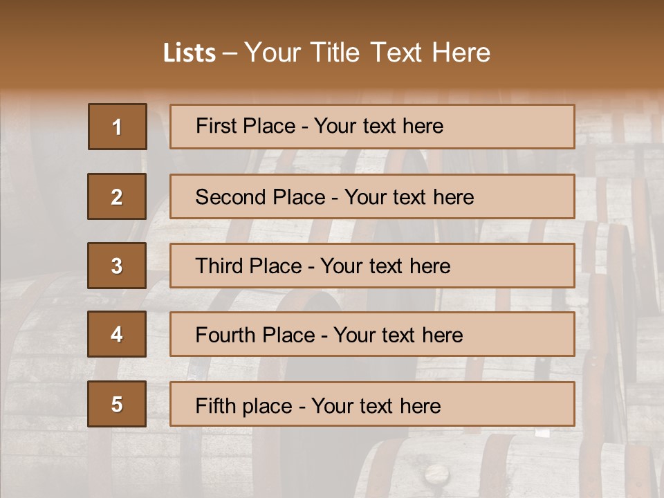 Massive Alcohol Drink PowerPoint Template