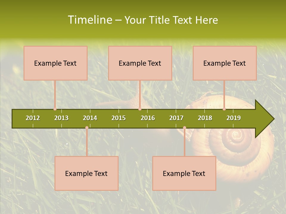 Decelerate Slowly Move PowerPoint Template
