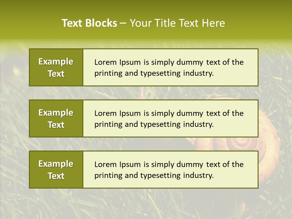 Decelerate Slowly Move PowerPoint Template