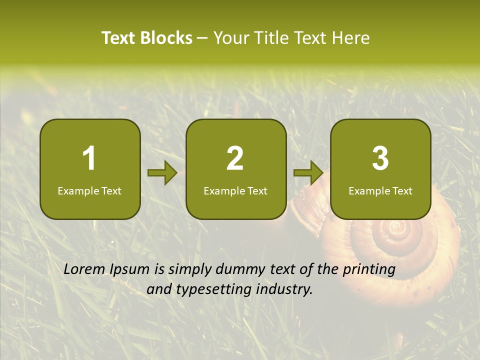 Decelerate Slowly Move PowerPoint Template