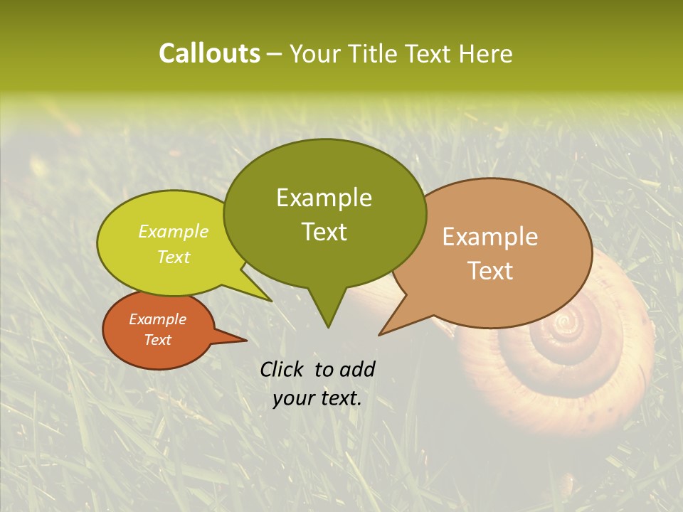 Decelerate Slowly Move PowerPoint Template