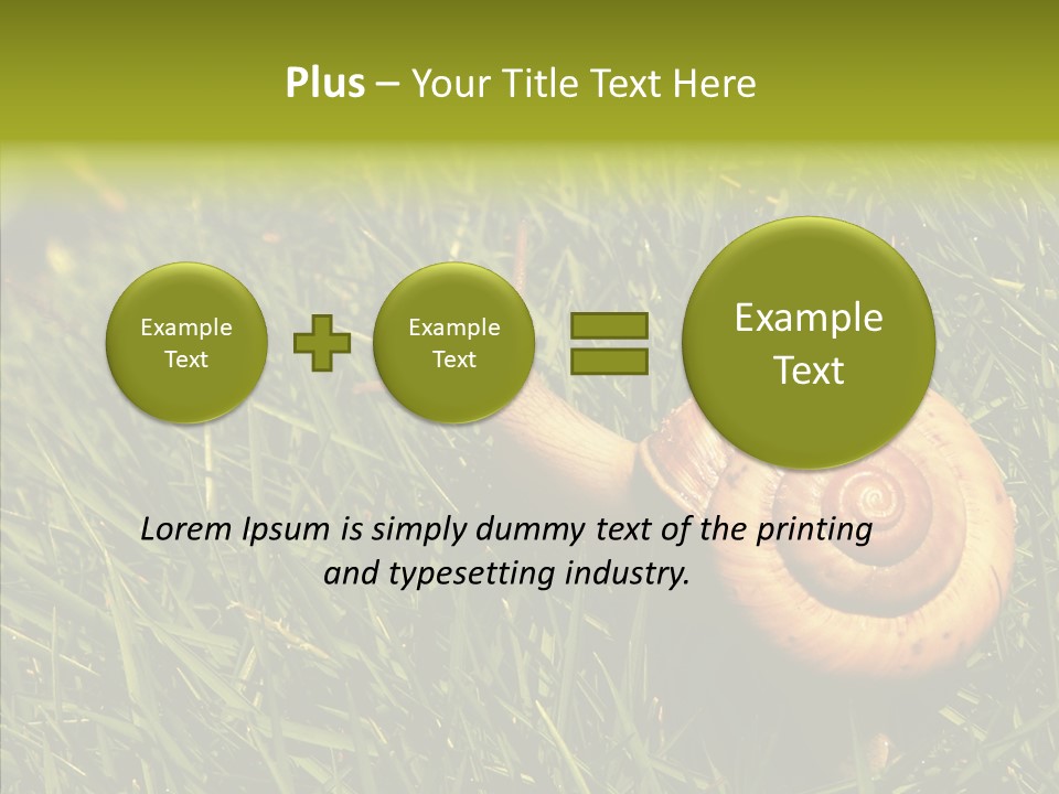 Decelerate Slowly Move PowerPoint Template