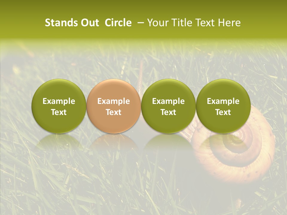 Decelerate Slowly Move PowerPoint Template