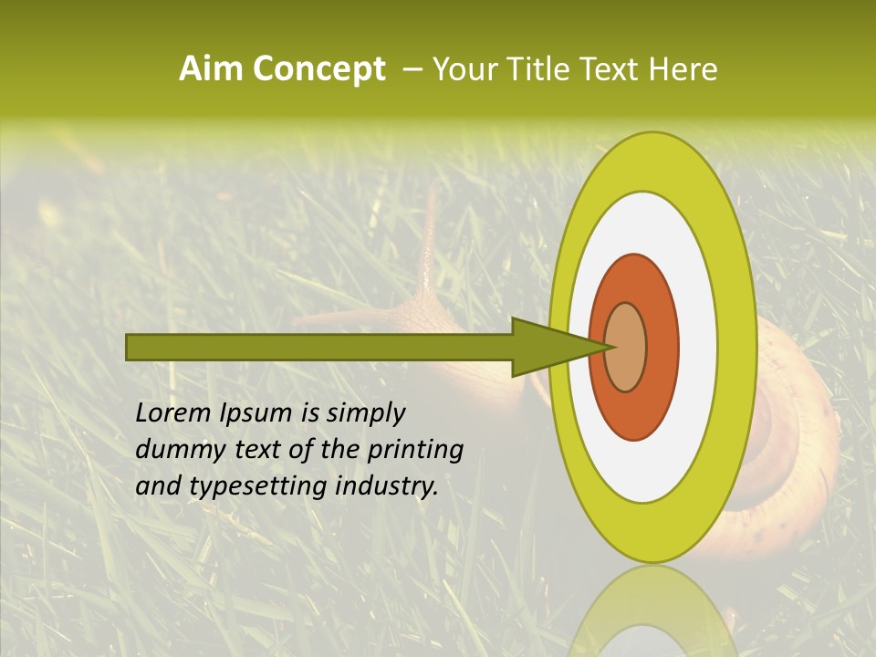 Decelerate Slowly Move PowerPoint Template