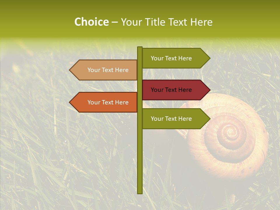 Decelerate Slowly Move PowerPoint Template