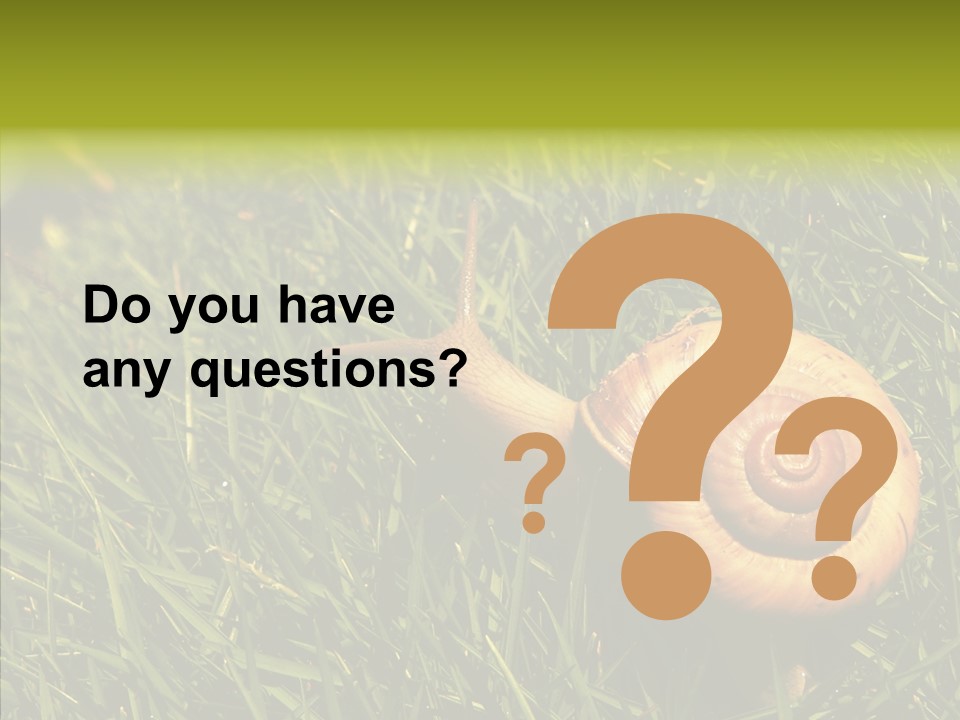 Decelerate Slowly Move PowerPoint Template