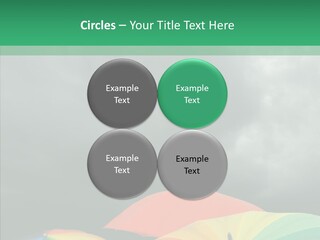 Square Forecast Rainy PowerPoint Template