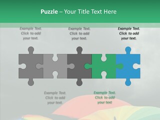 Square Forecast Rainy PowerPoint Template