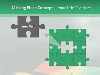 Square Forecast Rainy PowerPoint Template