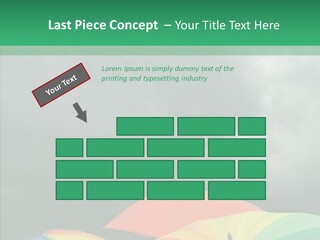 Square Forecast Rainy PowerPoint Template