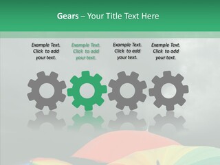 Square Forecast Rainy PowerPoint Template