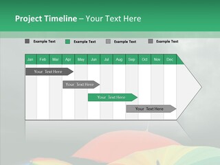 Square Forecast Rainy PowerPoint Template