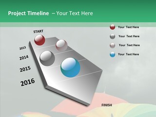 Square Forecast Rainy PowerPoint Template