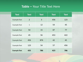 Square Forecast Rainy PowerPoint Template