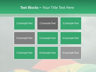 Square Forecast Rainy PowerPoint Template
