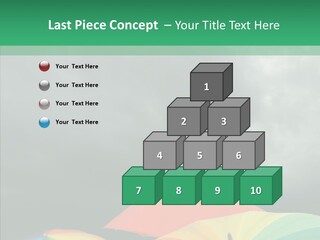 Square Forecast Rainy PowerPoint Template