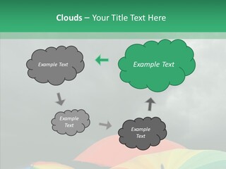 Square Forecast Rainy PowerPoint Template