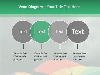 Square Forecast Rainy PowerPoint Template