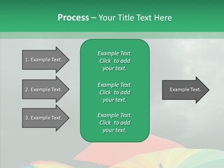 Square Forecast Rainy PowerPoint Template