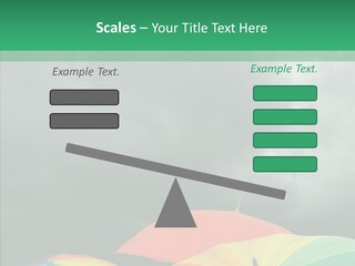 Square Forecast Rainy PowerPoint Template