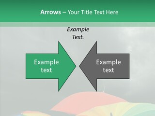 Square Forecast Rainy PowerPoint Template