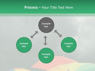 Square Forecast Rainy PowerPoint Template