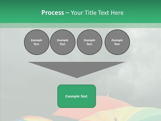 Square Forecast Rainy PowerPoint Template